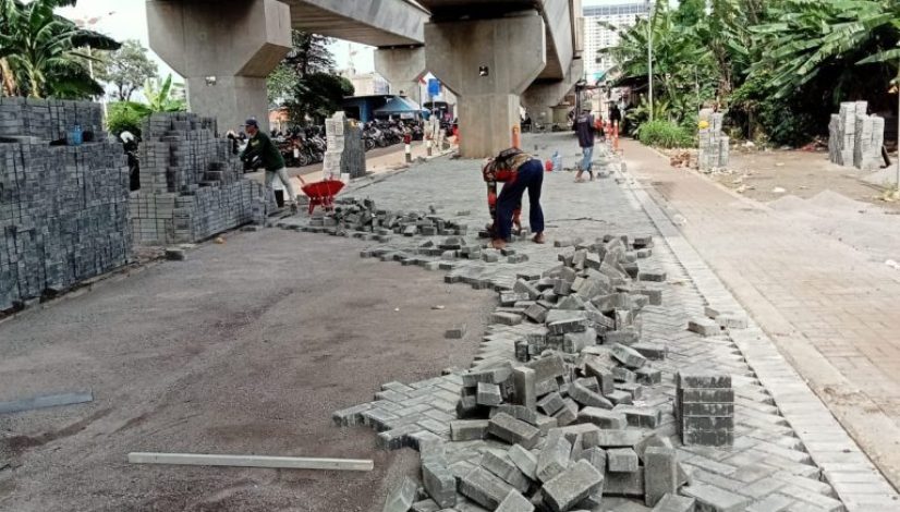Bongkar Pasang Paving Block