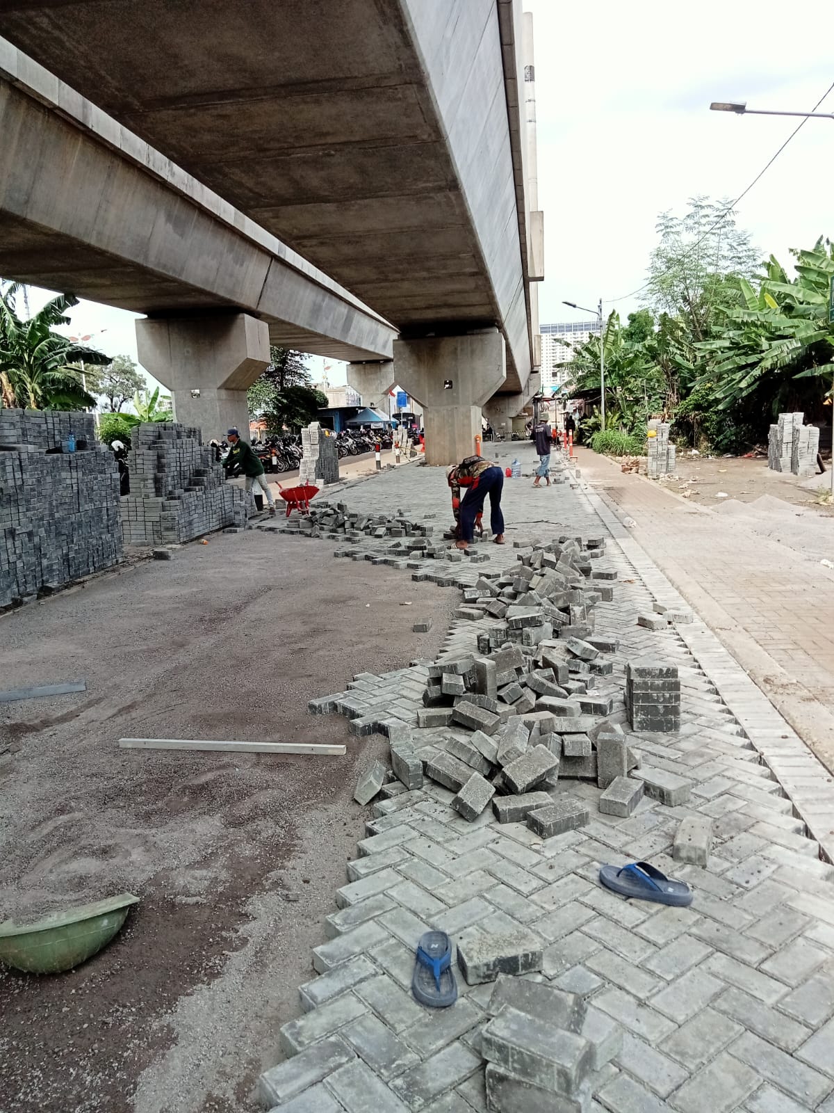Bongkar Pasang Paving Block